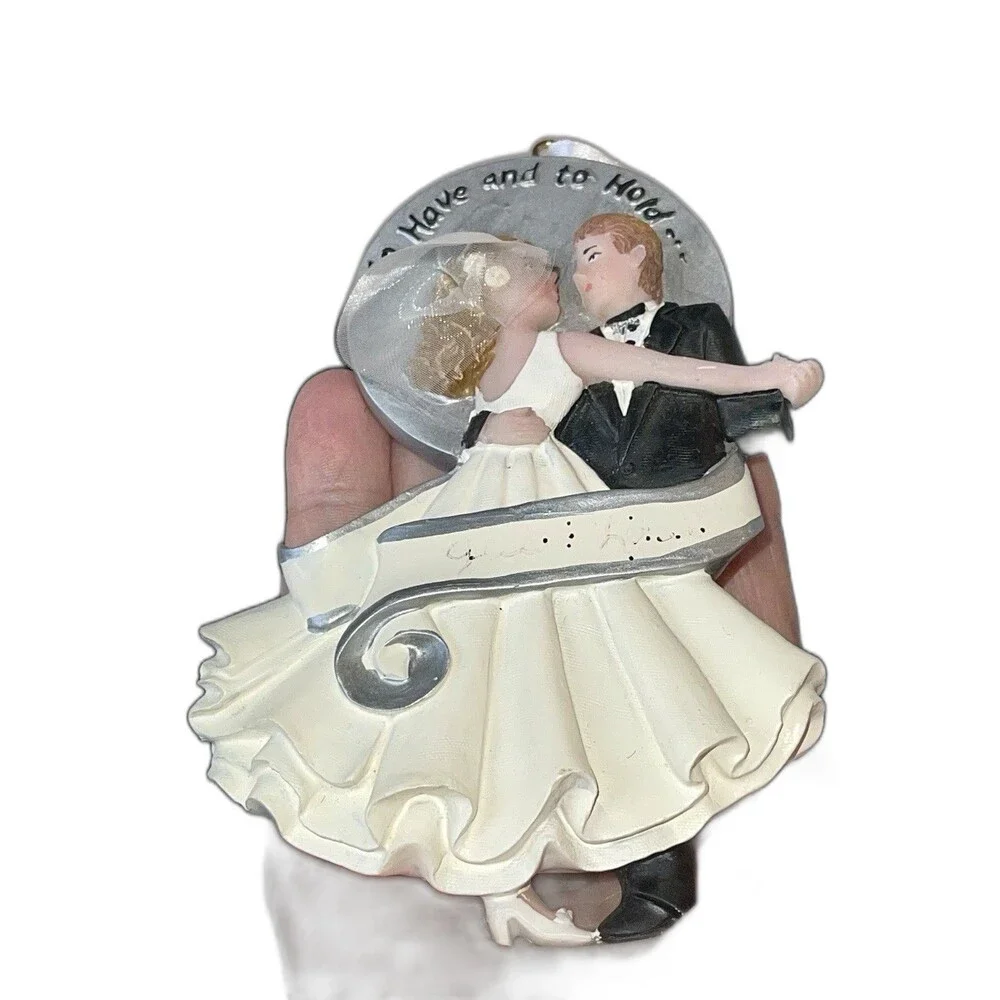Bride And Groom Cake Topper Or Ornament Dancing Couple Sash You Can Print On